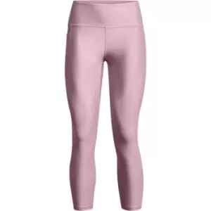 Image of Under Armour Armour Heat Gear Hi Ankle Leggings - Pink