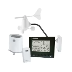 Image of Bresser Optics TE827W - Black White - Anemometer (wind speed)...