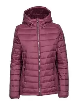 Image of Trespass Valerie Jacket - Burgundy Size XL Women
