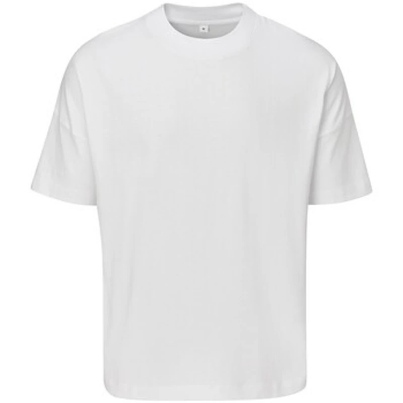 Image of Mantis Mantis Men Heavyweight Oversized T-Shirt in White Size: X-Small White XS Male 5063750324739