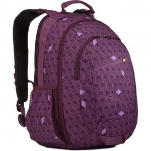 Image of Case Logic Berkeley II BPCA315PPC Laptop Bag in Purple Cubes