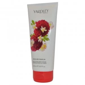 Image of Yardley English Dahlia Exfoliating Body Scrub 200ml Gommage pour le Corps