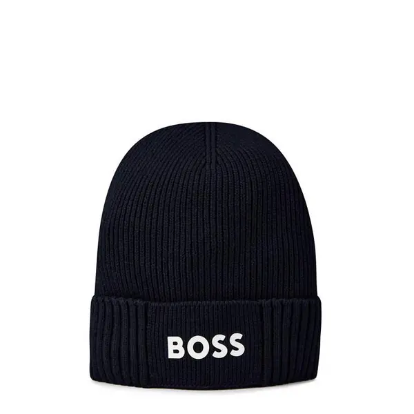 Image of Boss Asic X Beanie - Blue Mens