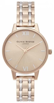 Image of Olivia Burton The England Collection Two-Tone Steel Watch