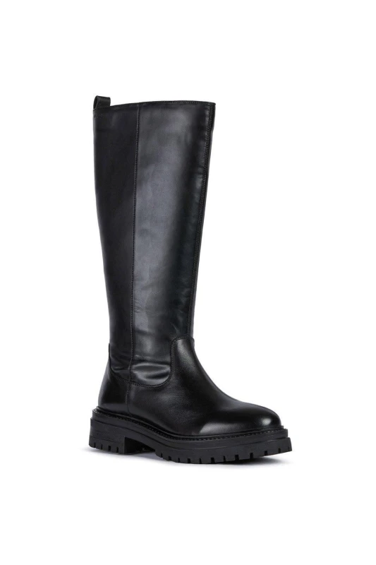 Image of Geox Womens D IRIDEA C BOOTS in Black Size: 5 Black Female 5