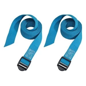 Image of Master Lock Lashing Straps with Plastic Buckle 1.2m 2 Piece