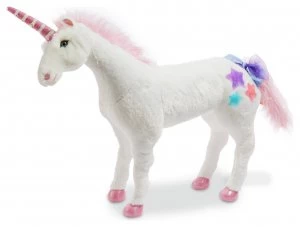 Image of Melissa and Doug Unicorn Plush Toy