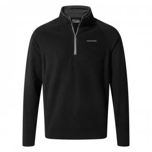 Image of Craghoppers Quarter Zip Fleece Top - Black