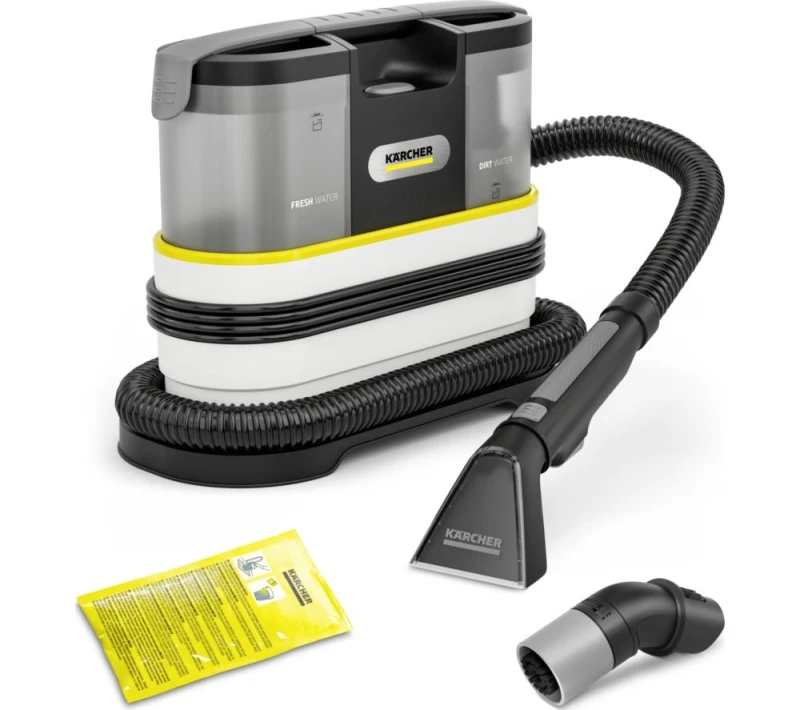 Image of KARCHER SE 2 Spot Care Cylinder Carpet Cleaner - White, Black,White 4066529176158