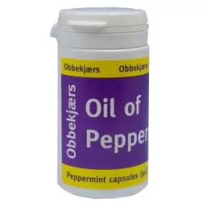 Image of Obbekjaers Oil Of Peppermint 90 Capsules