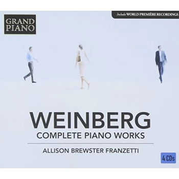 Image of Allison Brewster Franzetti - Weinberg: Complete Piano Music CD