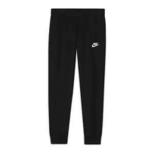 Image of Cotton Mix Joggers in Soft Fleece with Embroidered Logo, 6-16 Years