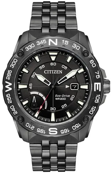 Image of Citizen Watch Eco Drive Sport Mens - Black CZ-494