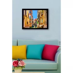 Image of SC0685 Multicolor Decorative Framed MDF Painting
