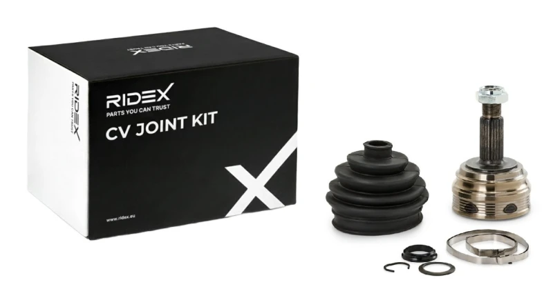 Image of RIDEX 5J0041 CV Joint Front Axle Joint Kit,drive shaft (5)
