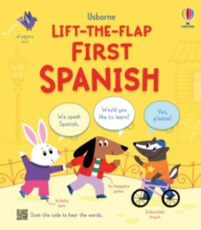 Image of Lift-the-flap First Spanish Board book