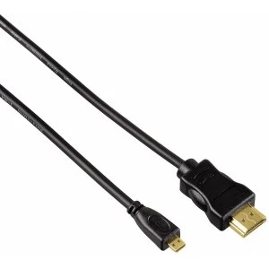 Image of Hama HDMI High Speed Ethernet A-d 0.5m