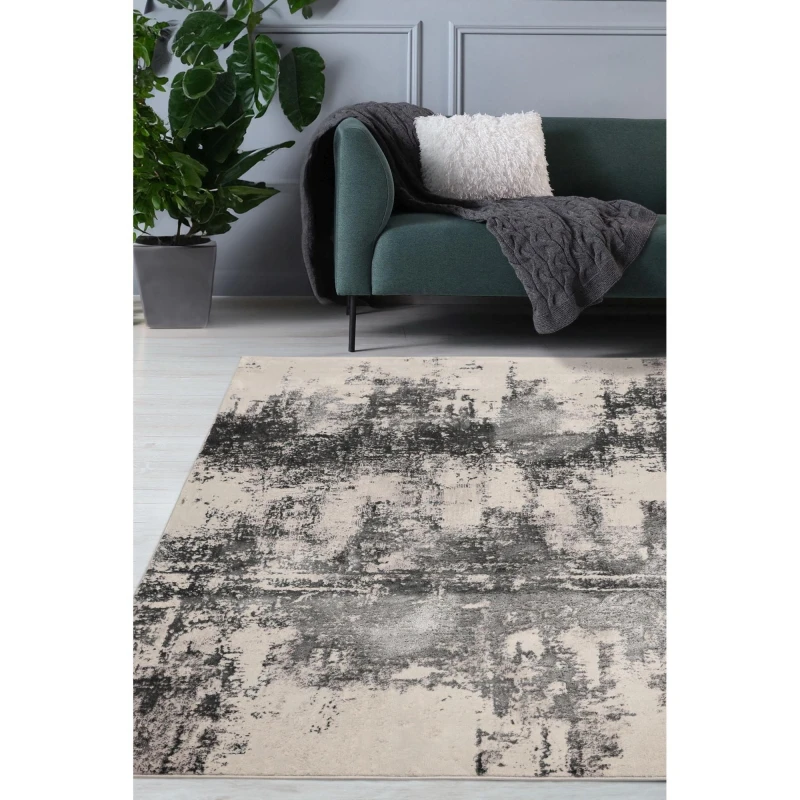 Image of Homemaker Dusk Vintage Effect Rug Grey 160X230 WB77403