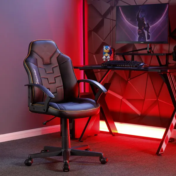 Image of X Rocker Saturn Junior Esport Gaming Chair Black