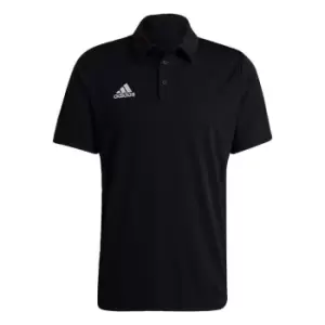 Image of adidas Entrada 22 Polo Shirt Mens - Black