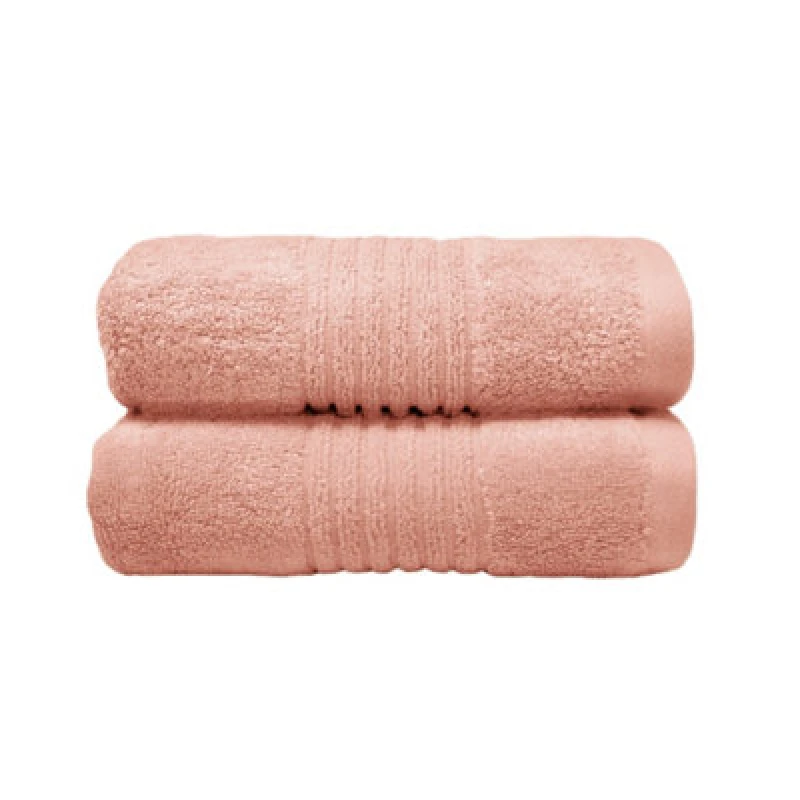 Image of Misona Ultra Soft Bamboo Pair Of Hand Towels - Blush