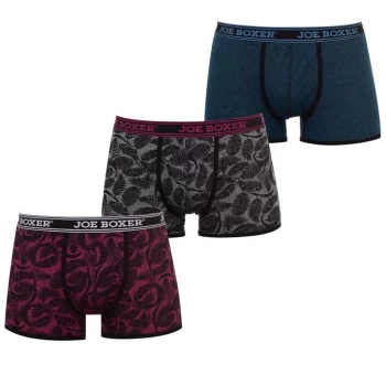 Image of Joe Boxer 3 Pack Hipster Briefs Mens - Grey/Green/Burg