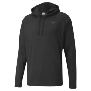 Image of Puma Light Yoga Hoodie Mens - Black