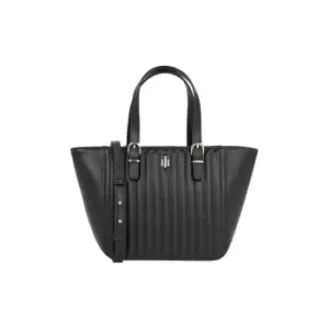 Image of Tommy Hilfiger Th Timeless Small Tote Quilted - Black
