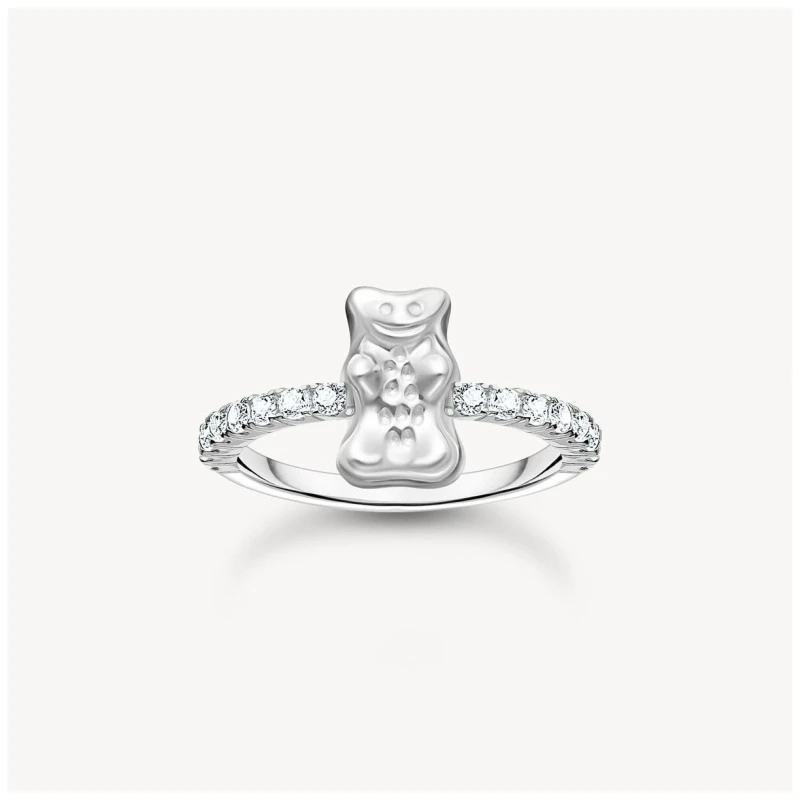 Image of Thomas Sabo TR2504-051-14-54 Silver Ring With HARIBO Jewellery