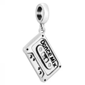 Image of Chamilia Sterling Silver Dance Mix Cassette Charm