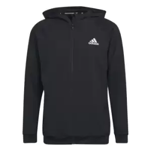 Image of adidas Training Full-Zip Hoodie Mens - Black