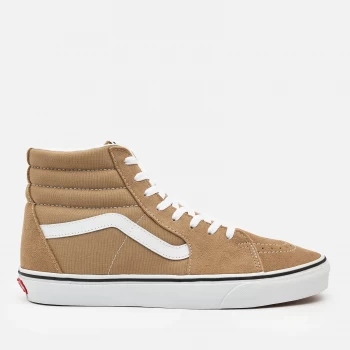 Image of Vans Mens Sk8 Hi-Top Trainers - Incense/True White - UK 9