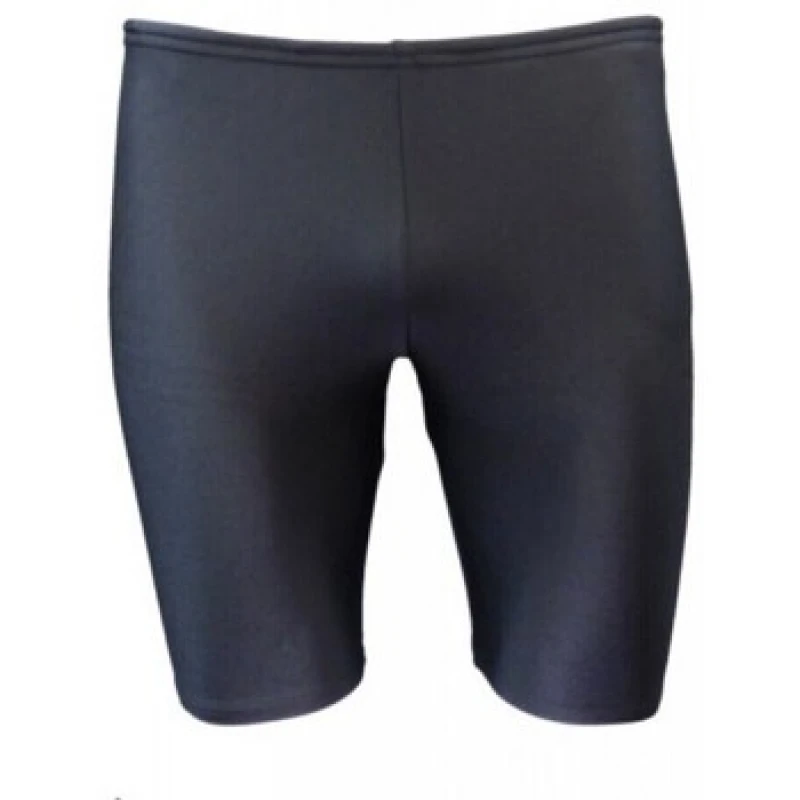 Image of Zika Zika Long Length Swimming Jammer Shorts in Black Size: 30 Black 30 Unisex 5063238854840