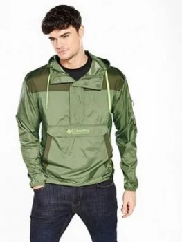 Image of Columbia Overhead Challenger Jacket Green Size M Men