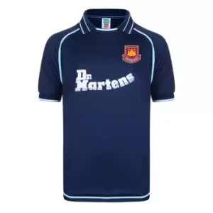 Image of West Ham United 2000 Away Retro Football Shirt