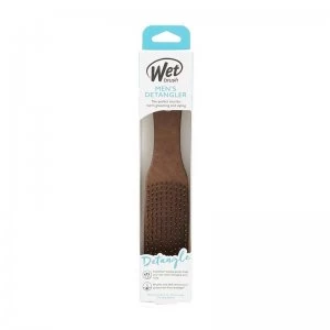 Image of Wet Brush Mens Leather Detangler Brown