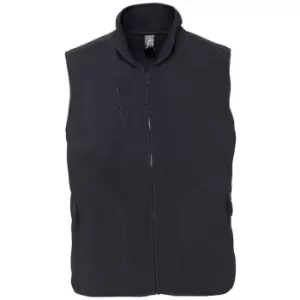 Image of SOLS Norway Unisex Anti-Pill Fleece Bodywarmer / Gilet (L) (Charcoal)