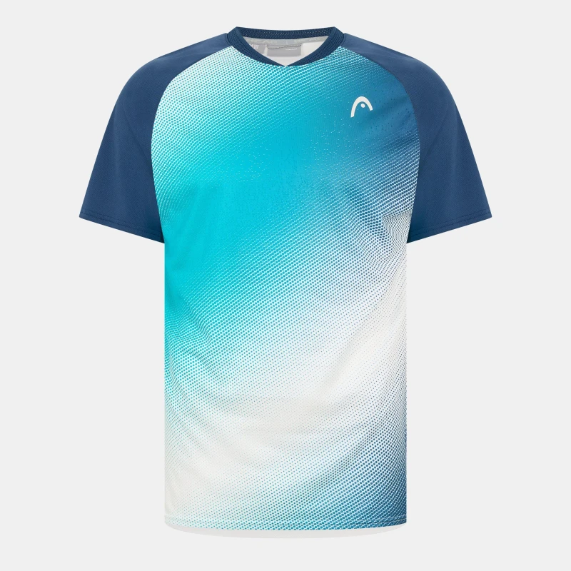 Image of Head Mens Performance Short Sleeve T-Shirt Blue male Medium