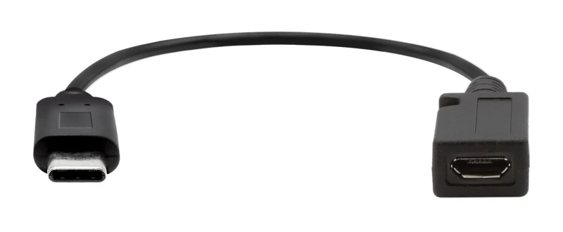 Image of ProXtend USBC-MICROB-0002 USB cable USB 2.0 0.2 m Micro-USB B Black