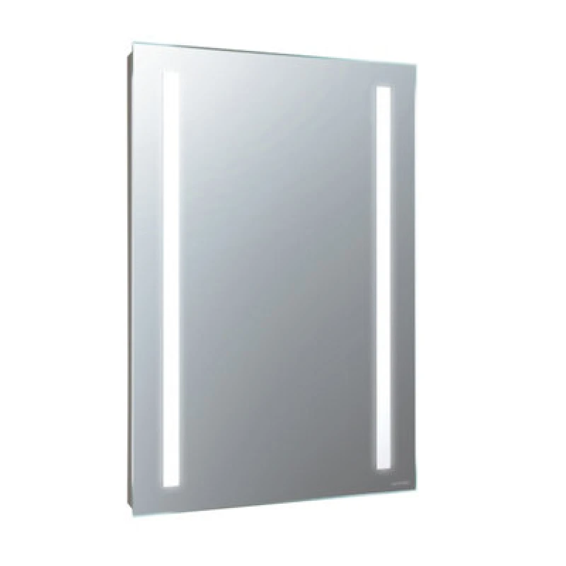 Image of Sensio Lumino Evo+ Rectangular Wall-Mounted Bathroom Illuminated Contemporary Illuminated Mirror (H)60Cm (W)40Cm