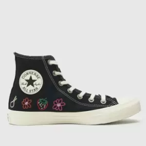 Image of Converse All Star Hi Juicy Greens Trainers In Multi