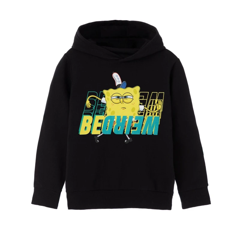 Image of Spongebob Squarepants Hoodie Black