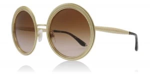 Image of Dolce & Gabbana DG2179 Sunglasses Gold 02/13 54mm