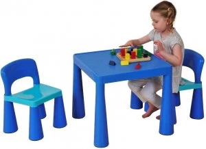 Image of Liberty House Toys Multi Purpose Table Set Blue.