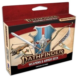 Image of Pathfinder RPG Second Edition (P2) Weapons & Armor Deck