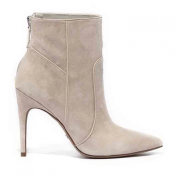 Image of Reiss Enya Ankle Boots - Truffle Suede