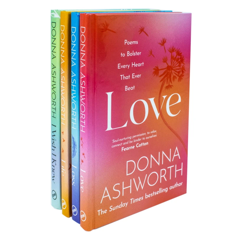 Image of Donna Ashworth 4 Book Set Collection I Wish I Knew Love Loss And Life Hardback Edition Donna Ashworth Books