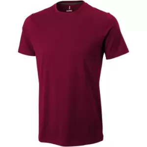 Image of Elevate Mens Nanaimo Short Sleeve T-Shirt (L) (Burgundy)