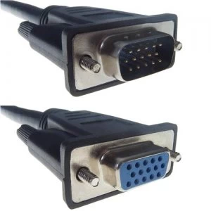 Image of CONNEkT Gear 5m VGA Monitor Extension Cable - Male to Female - Fully Wired