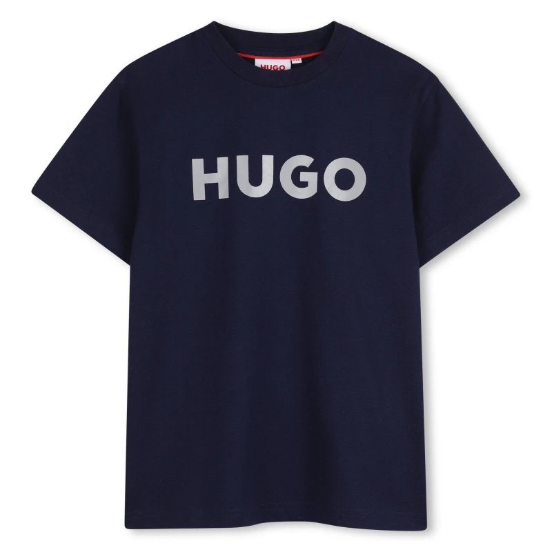 Image of Hugo SS T Shirt Jn63 Navy Blue male 6Y